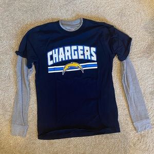 LOS ANGELES CHARGERS YOUTH XL LONG SLEEVE T-SHIRT